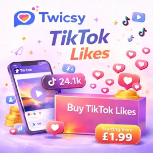 Buy TikTok Likes with twicsy