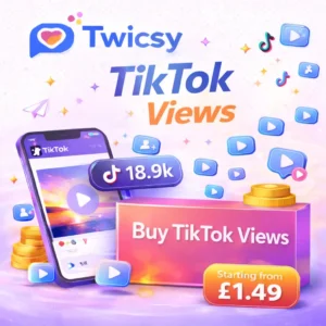 Buy TikTok Views with twicsy