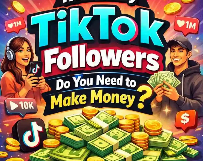 How Many TikTok Followers Do You Need to Make Money in 2026?
